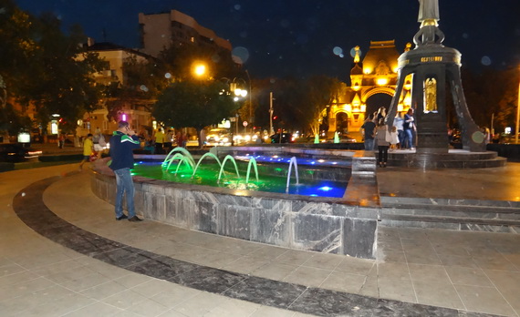 Управление фонтаном с сотового телефона  г. Краснодар